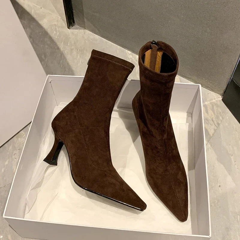 Simona | Women's pointed ankle boots - Image 7