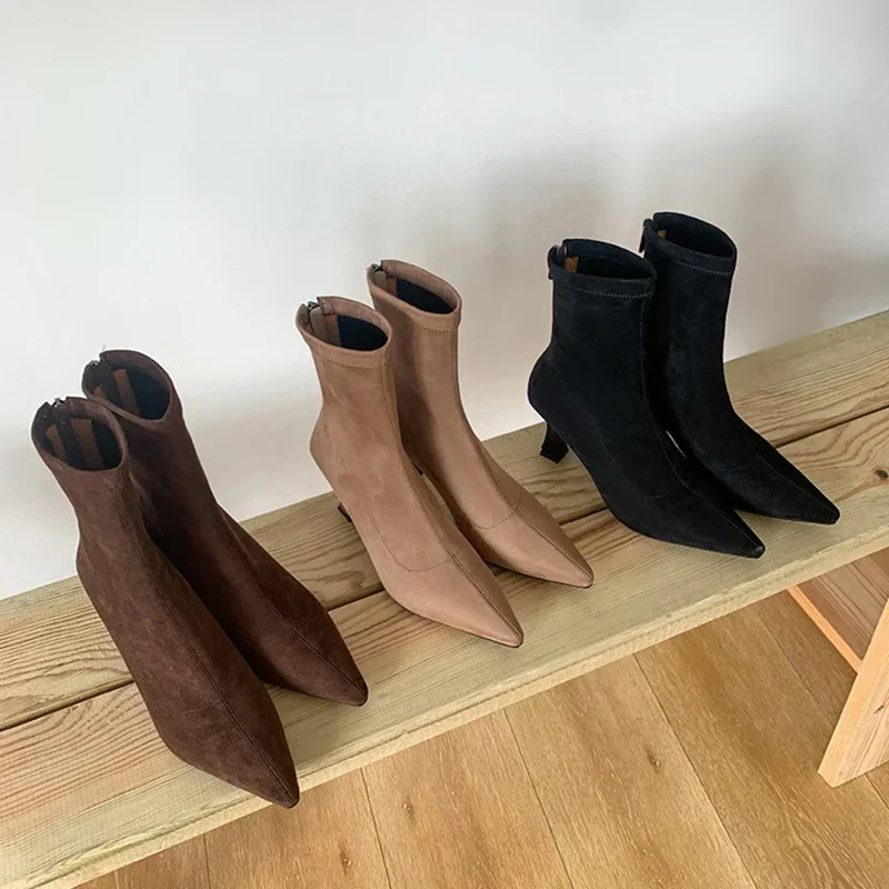 Simona | Women's pointed ankle boots - Image 8