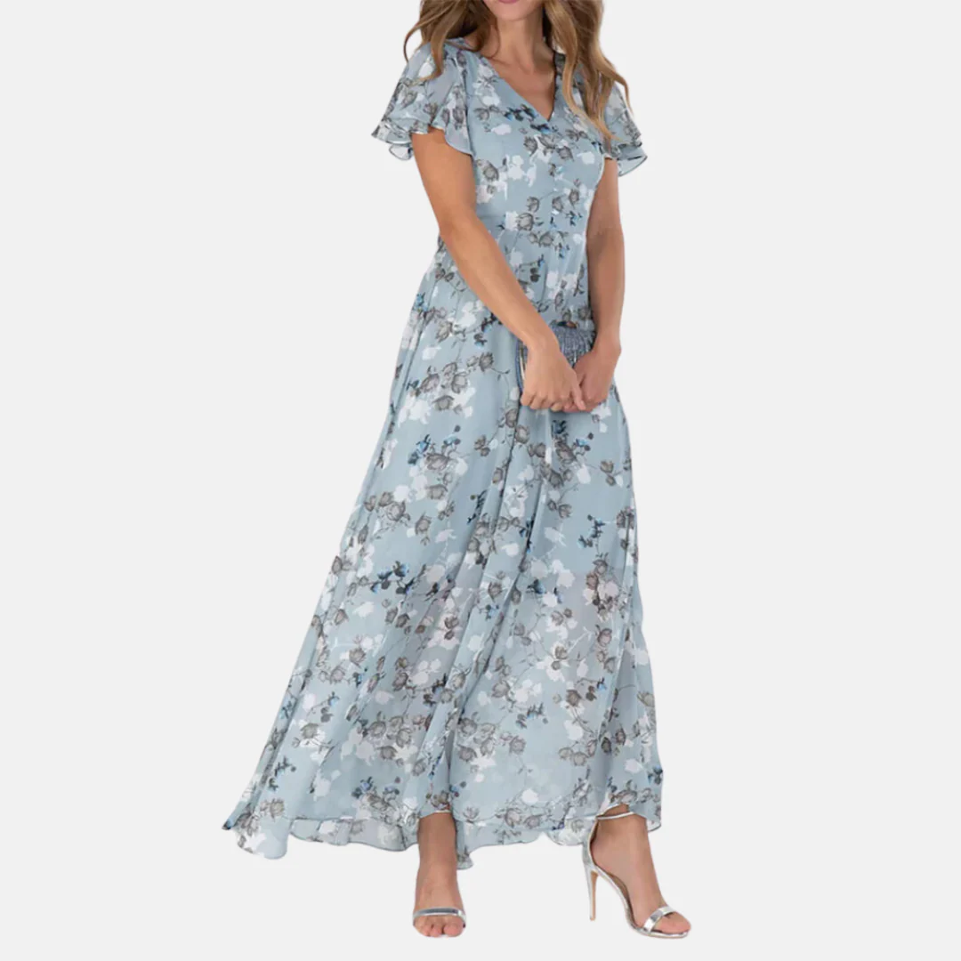 Simone® | Elegant Floral Print Dress - Image 3