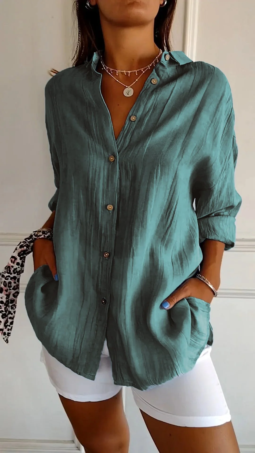Sofia® | Chemise légère for ladies with fermeture à boutons - Image 11
