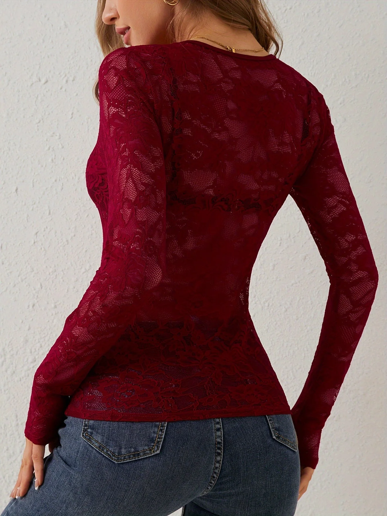 Sol® | Lace shirt for women - Image 12