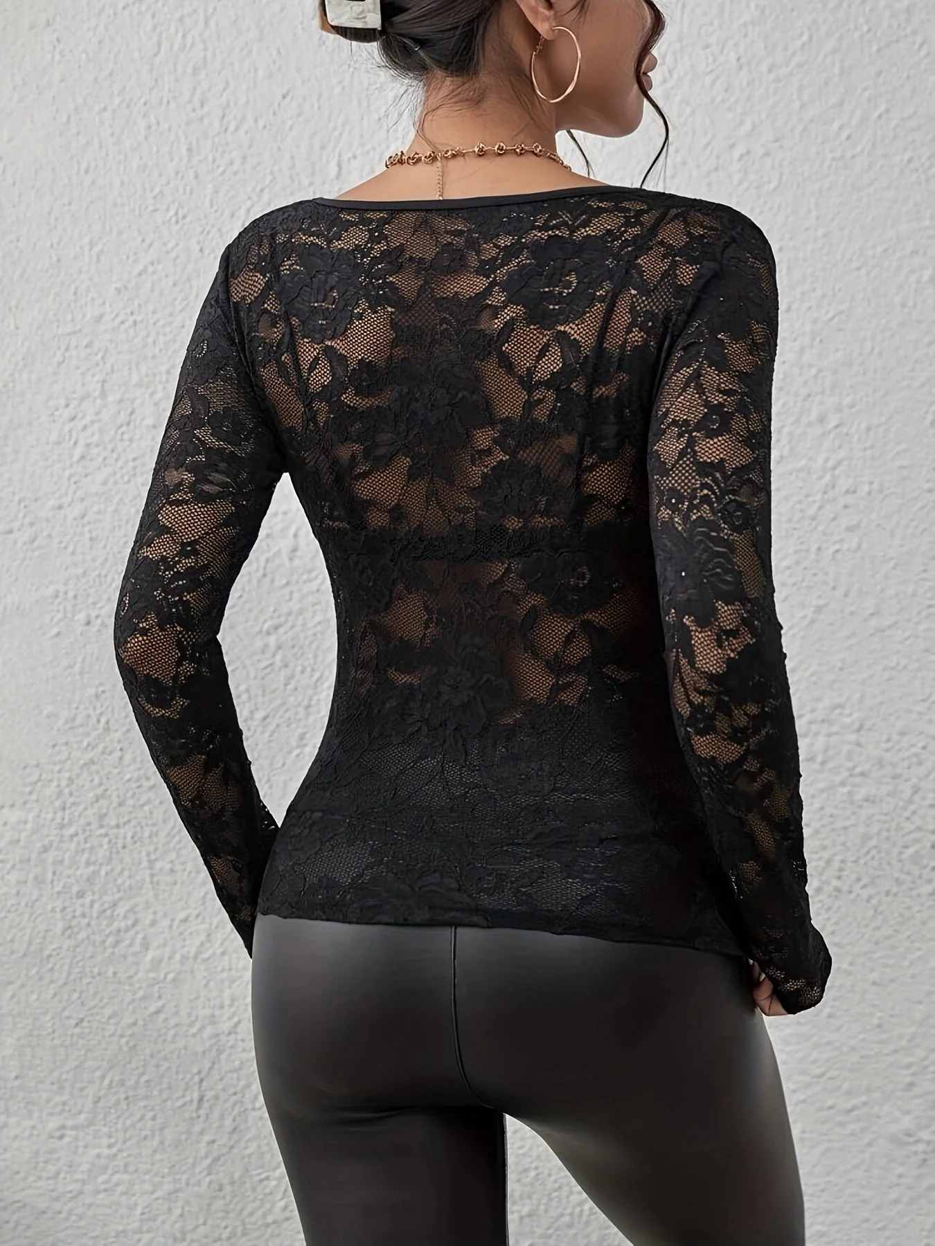 Sol® | Lace shirt for women - Image 6