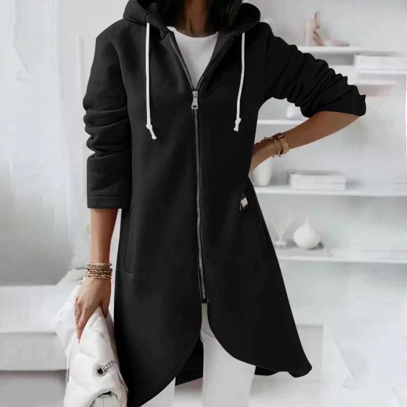 Sol | Long zip-up sweatshirt - Image 4