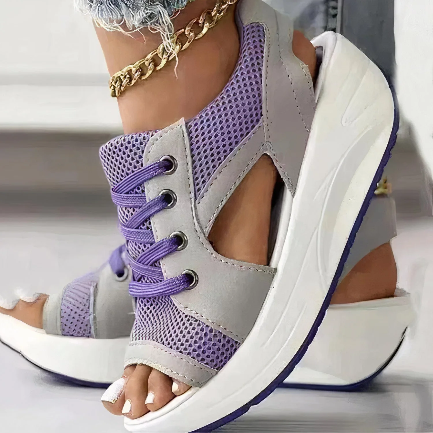 Solange® | The Wedge Sandal - Image 4
