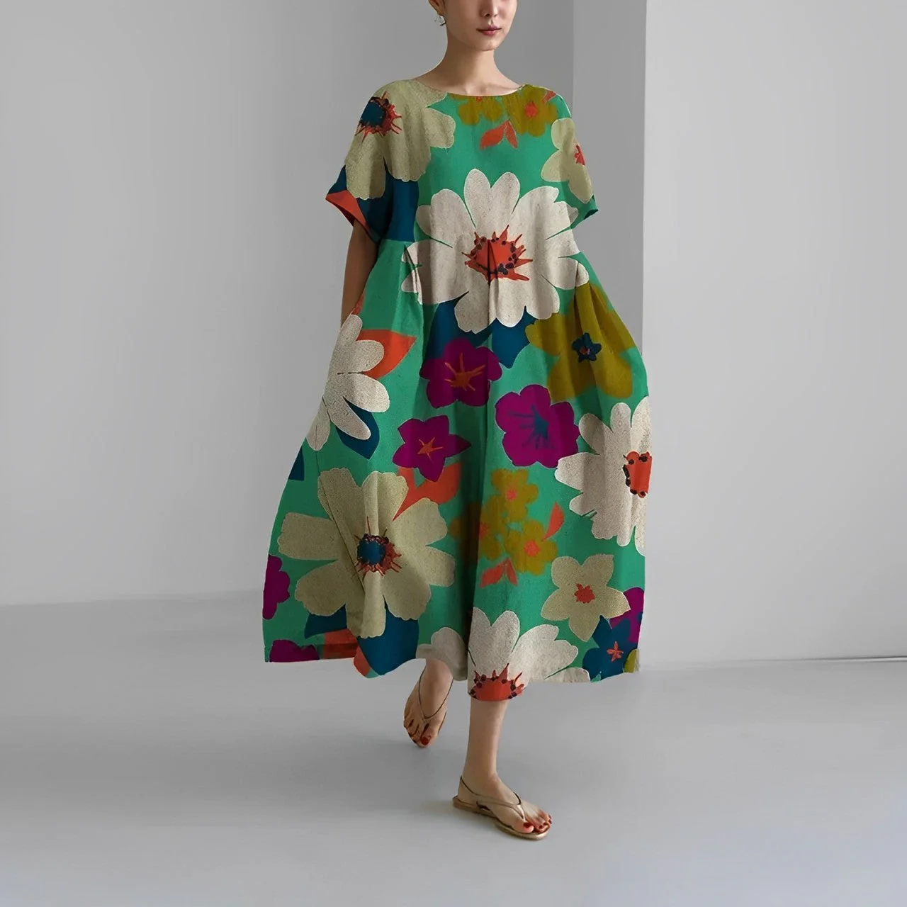 Stella® | Comfortable Floral Dress - Image 7