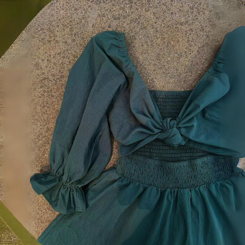 Stella® | French Dress With Ruffled Sleeves - Image 13