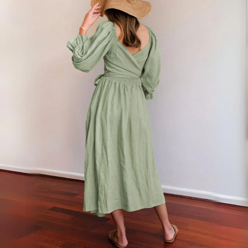 Stella® | French Dress With Ruffled Sleeves - Image 4
