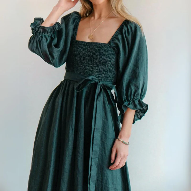 Stella® | French Dress With Ruffled Sleeves - Image 7