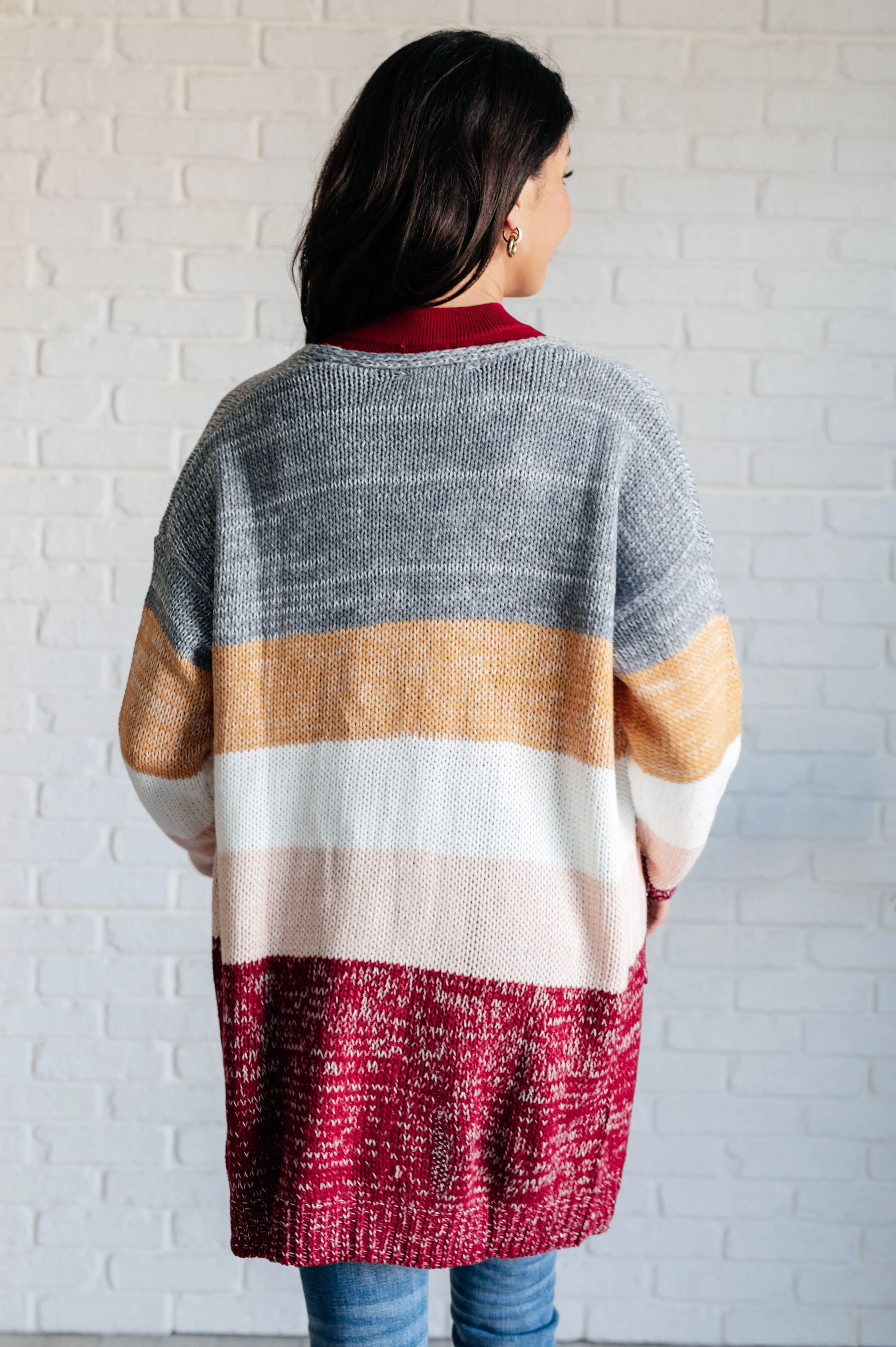 Tamara | Bring the Warmth Color Block Cardigan - Image 7