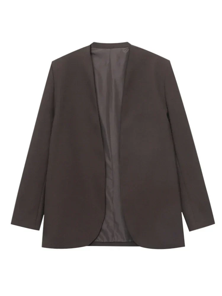 Tamara | Designer blazer with gathered waist - Image 4