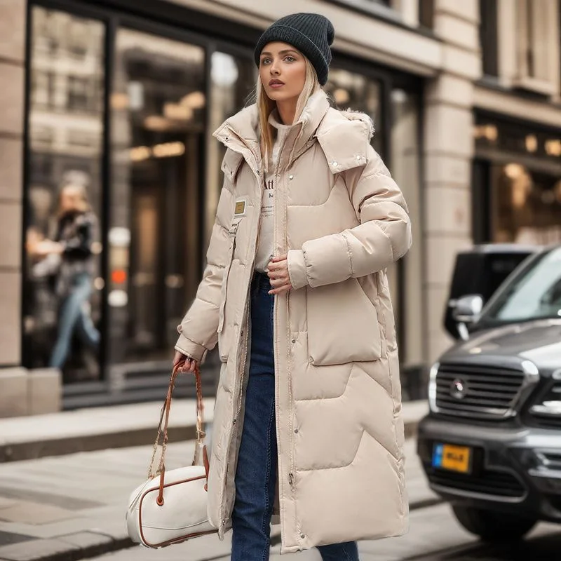 Tamara | Long warm winter coat - Image 3