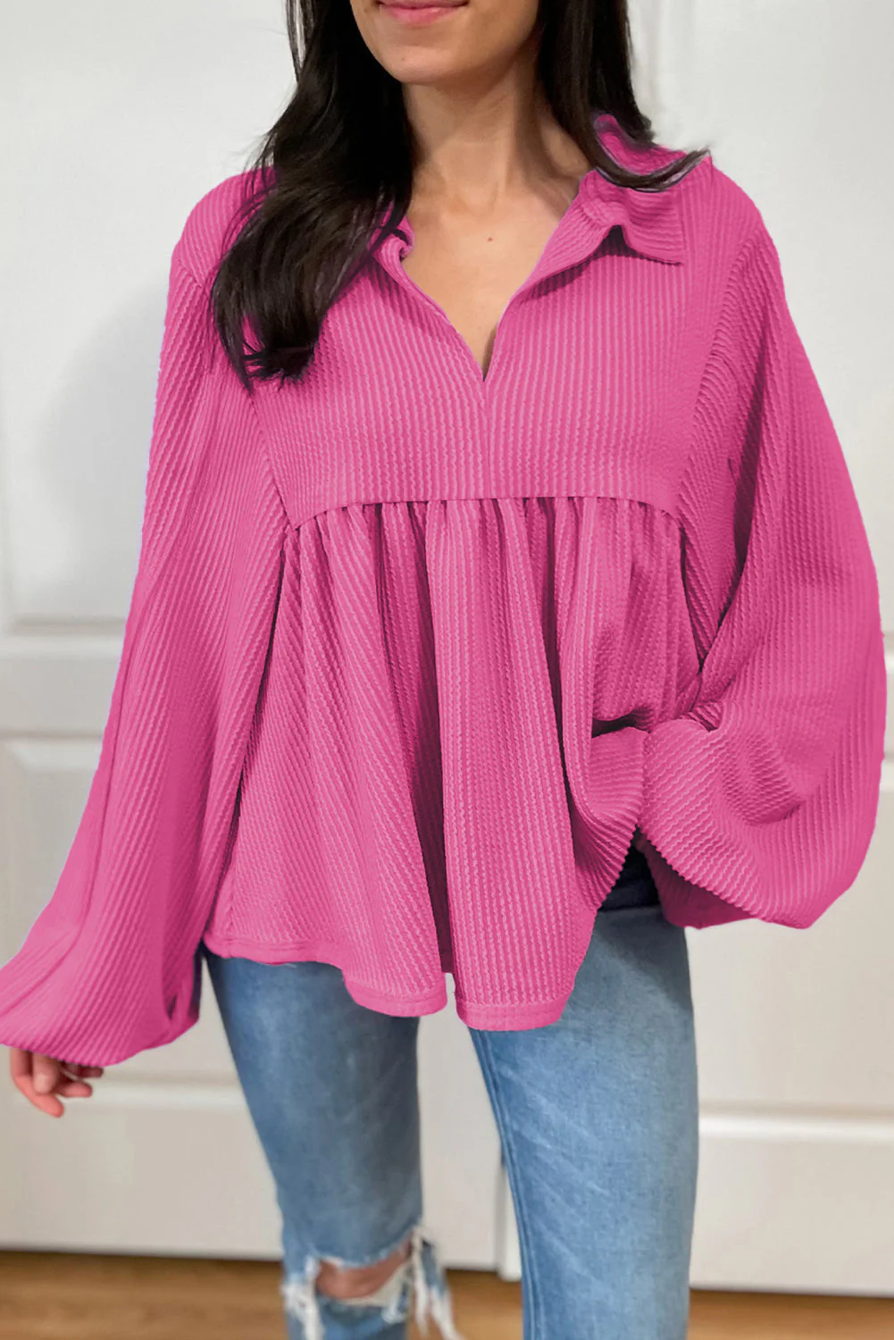 Tamara | Relaxed and timeless winter blouse - Image 2