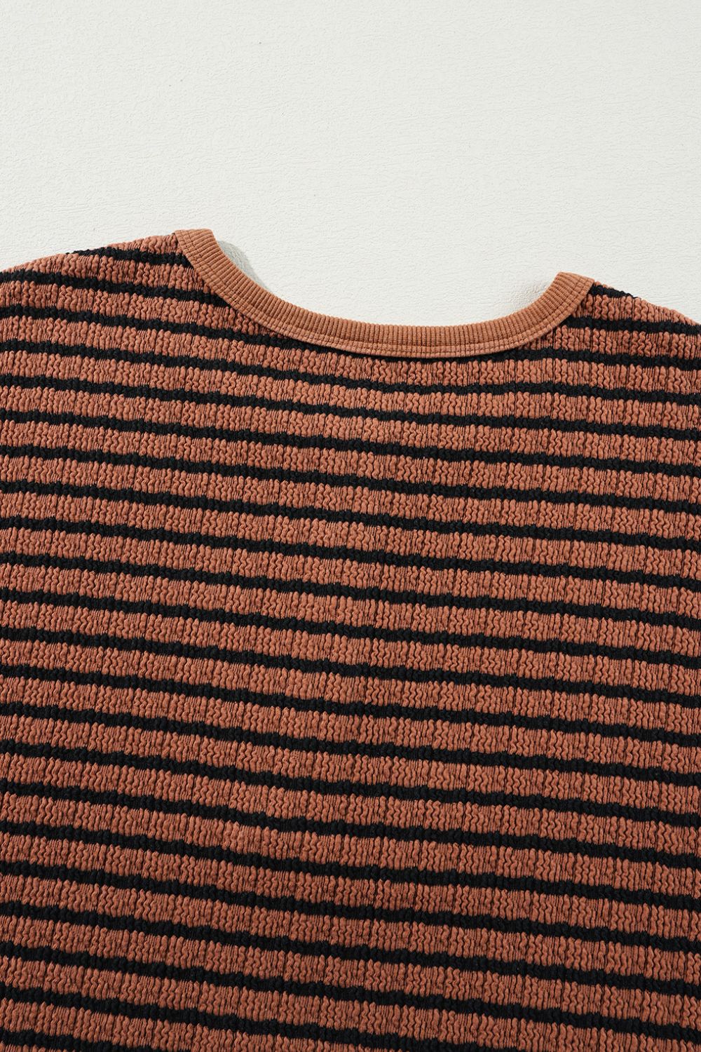 Tania | Striped long sleeve blouse with half buttons - Image 5