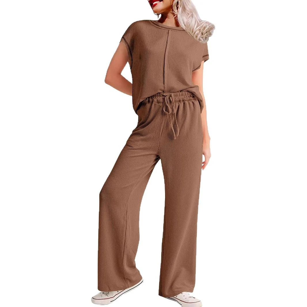 Tatiana® | Women'S Comfortable Wide-Leg Jumpsuit With Elastic Waistband - Image 5