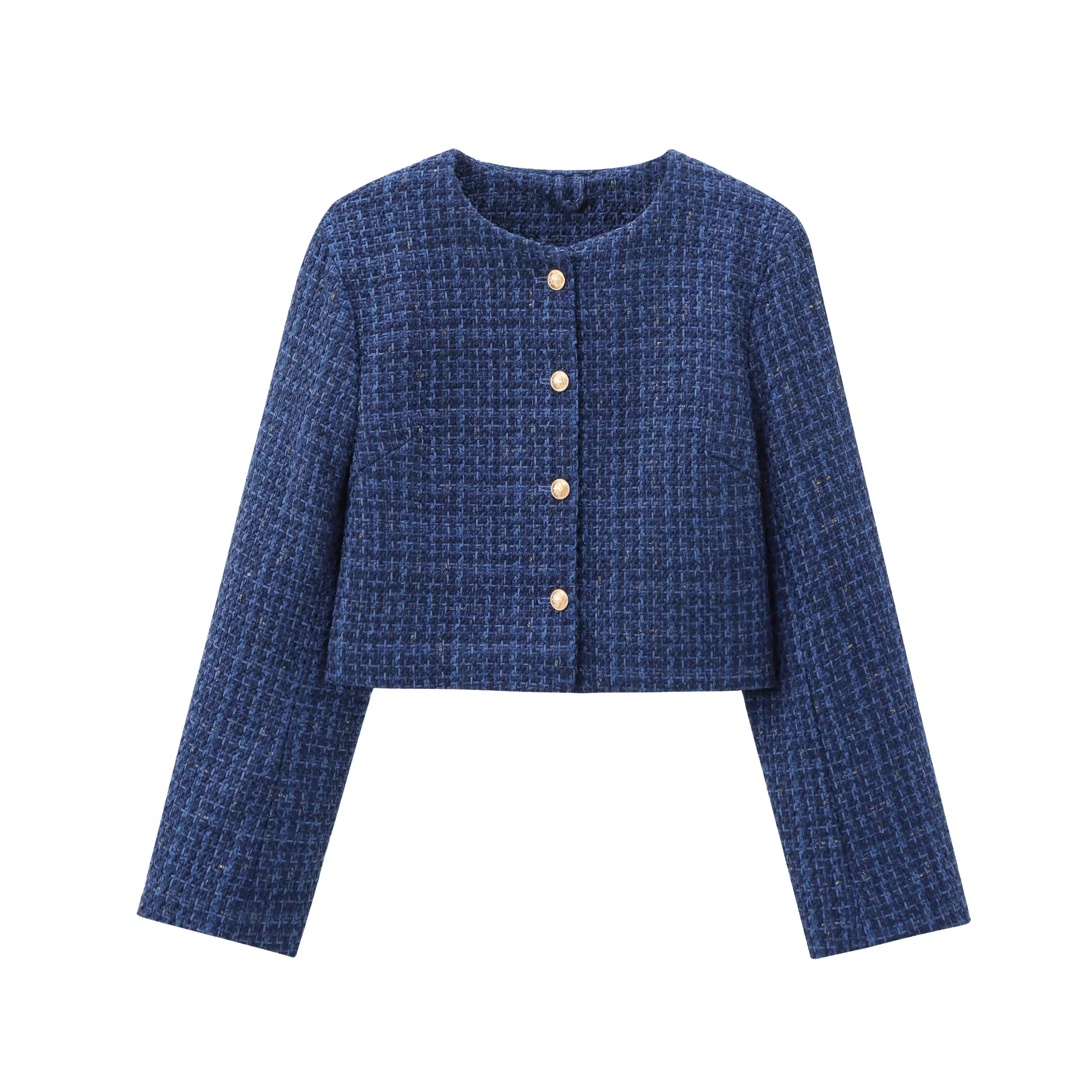 Teodora | Long-sleeved jacket with buttons - Image 2