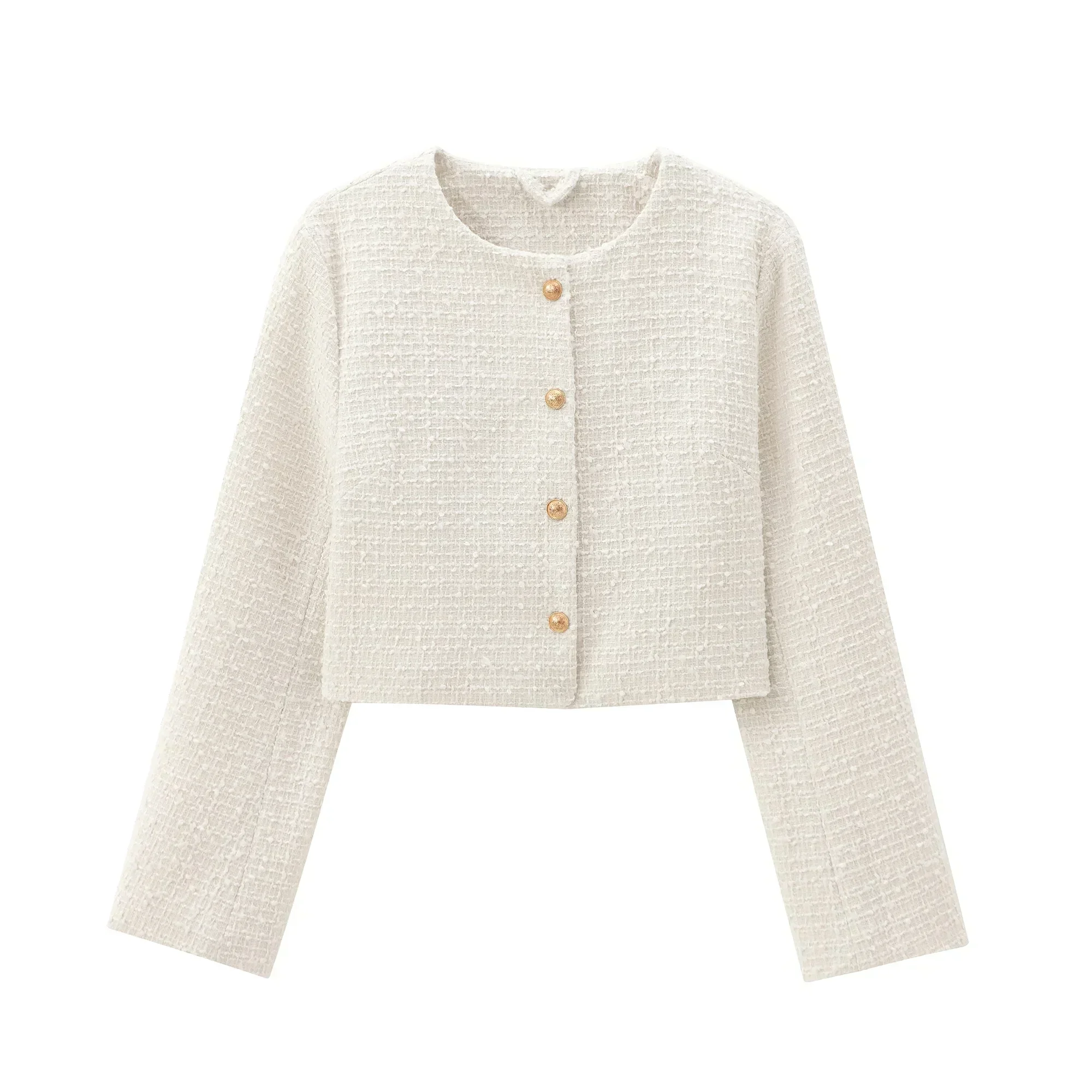 Teodora | Long-sleeved jacket with buttons - Image 4