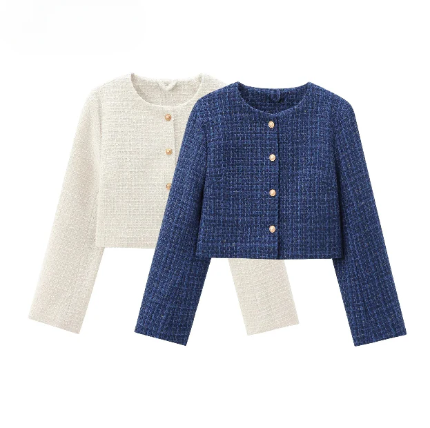 Teodora | Long-sleeved jacket with buttons - Image 7