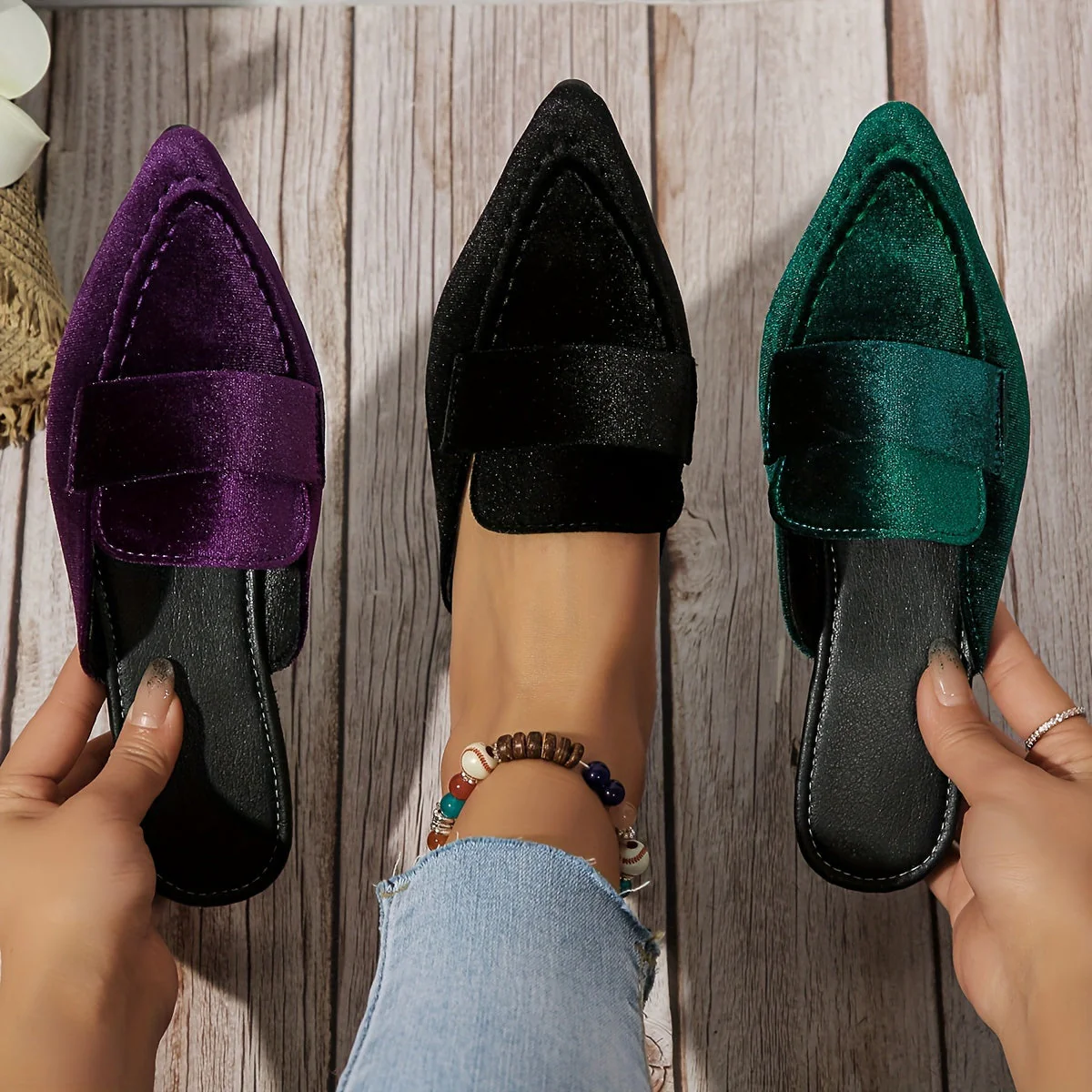 Teresa® | Closed Toe Slip-On Fashion Mules - Image 10