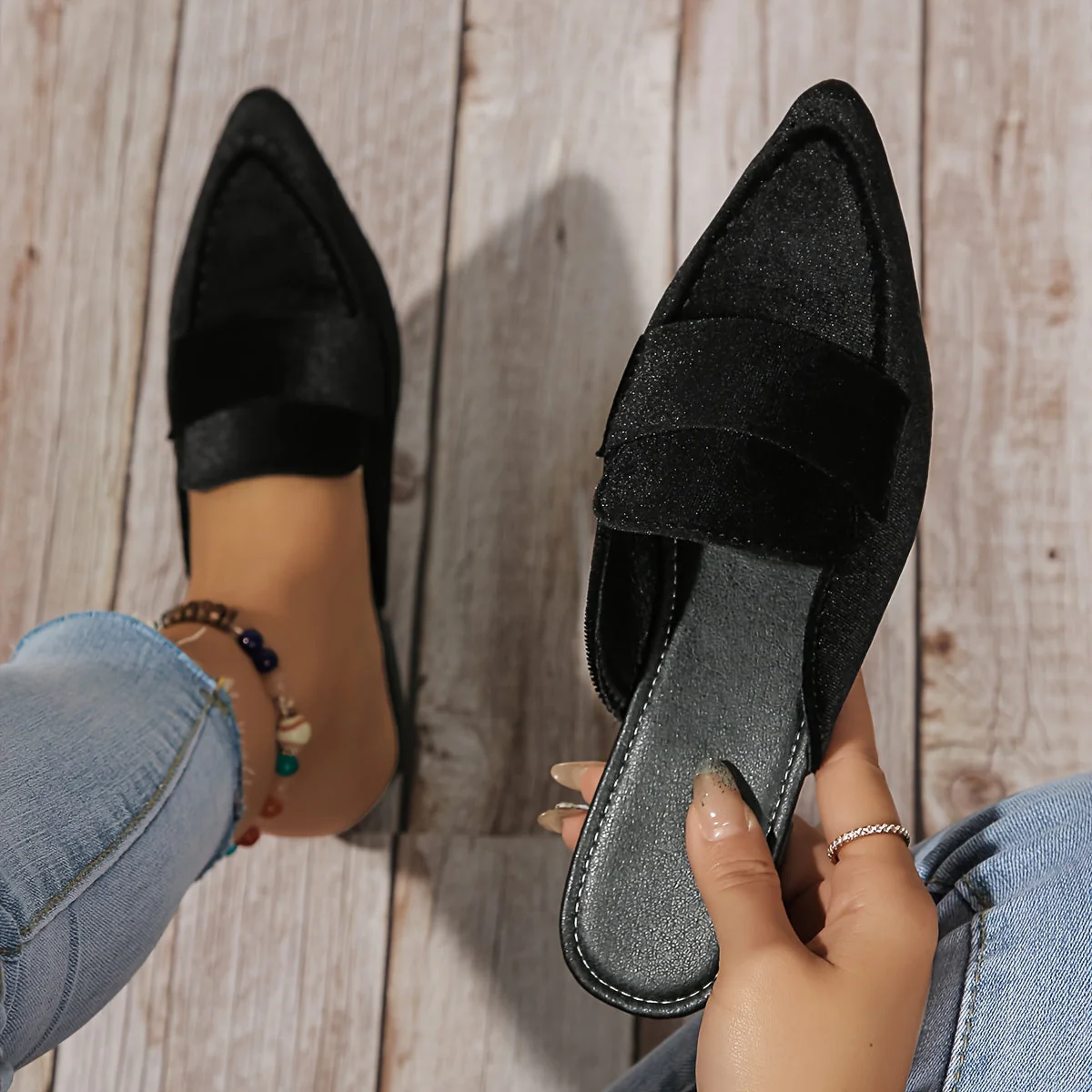 Teresa® | Closed Toe Slip-On Fashion Mules - Image 4