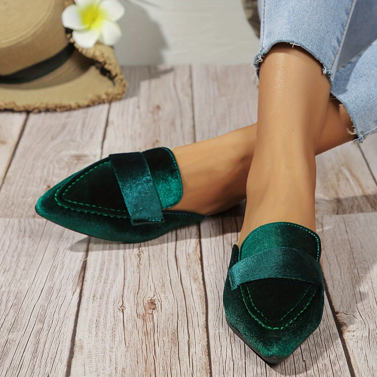 Teresa® | Closed Toe Slip-On Fashion Mules - Image 8