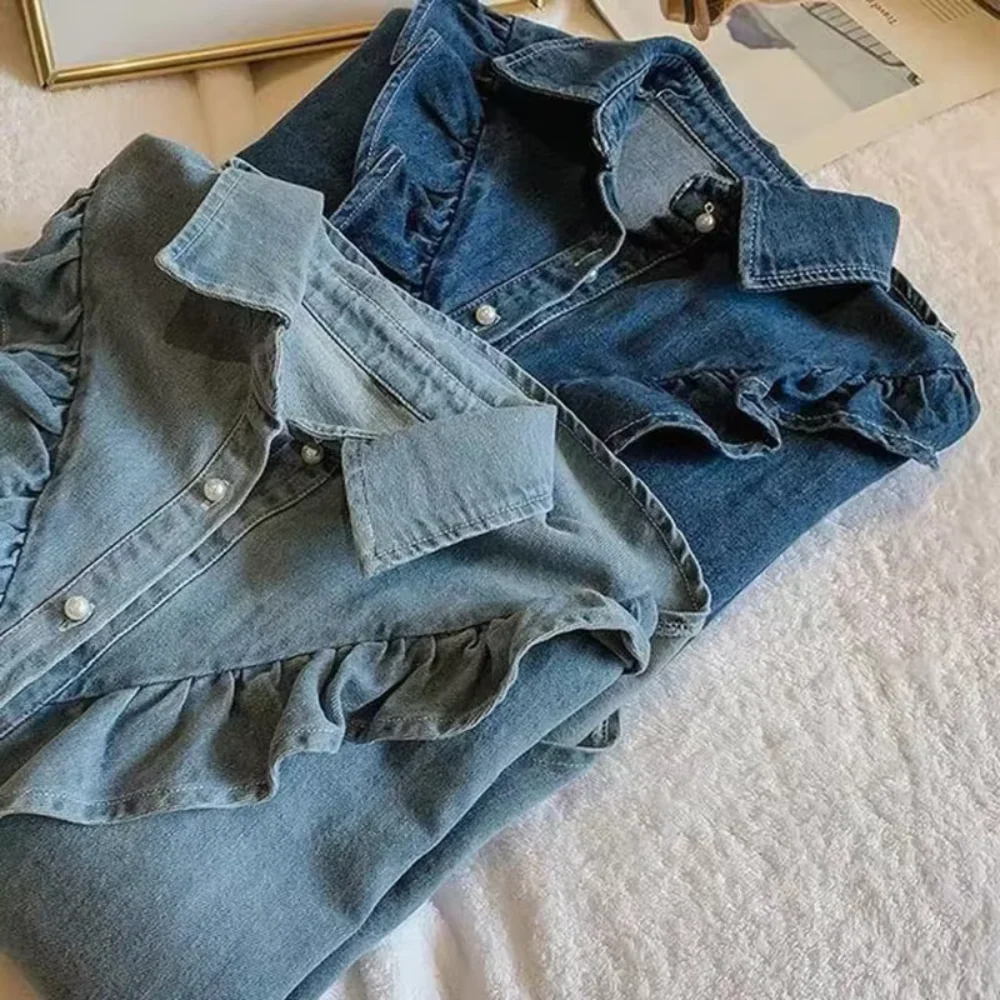 Teresa | Oversized denim shirts - Image 3