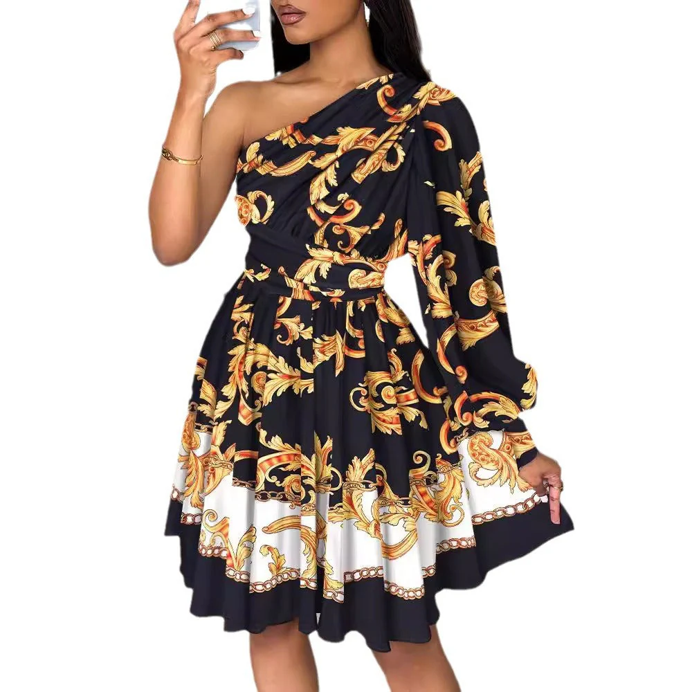 Teresa® | Women'S Asymmetric Floral Mini Dress - Image 5