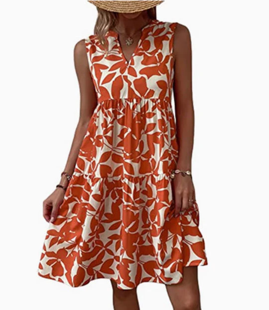Teresa® | Women'S Flared A-Line Layered Dress - Image 9
