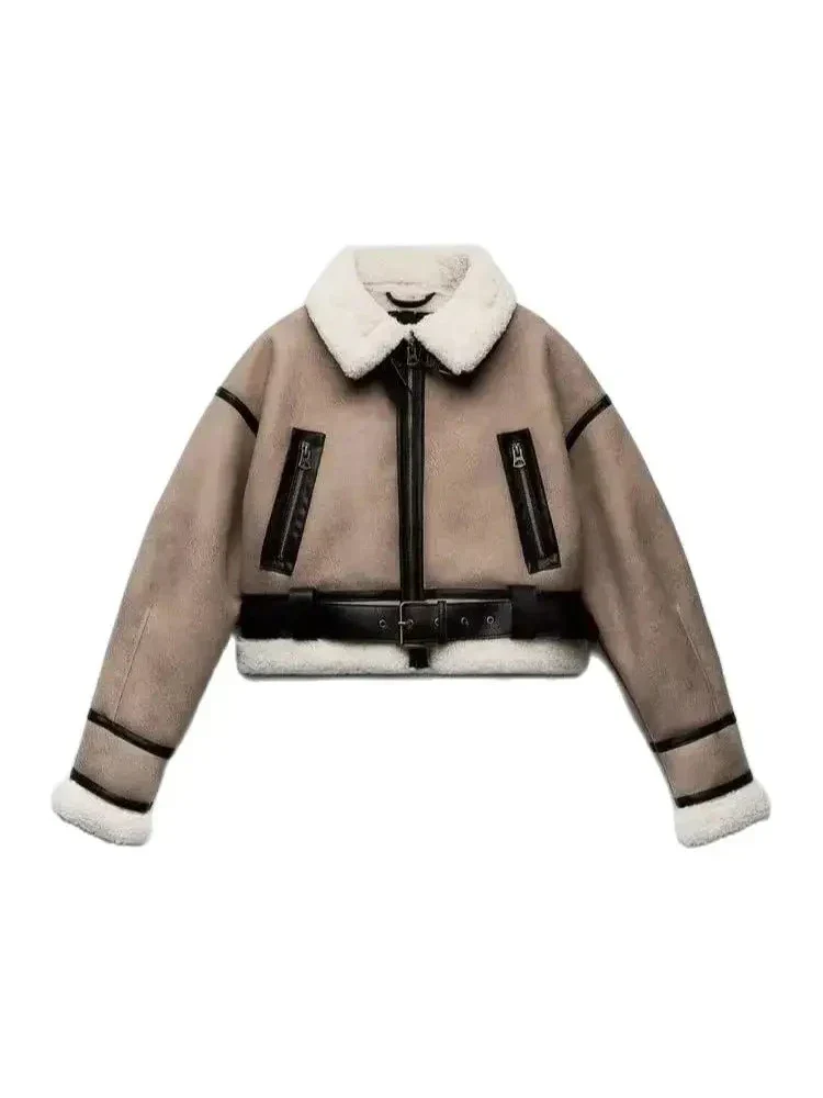 Thalia | Faux short winter jacket - Image 4