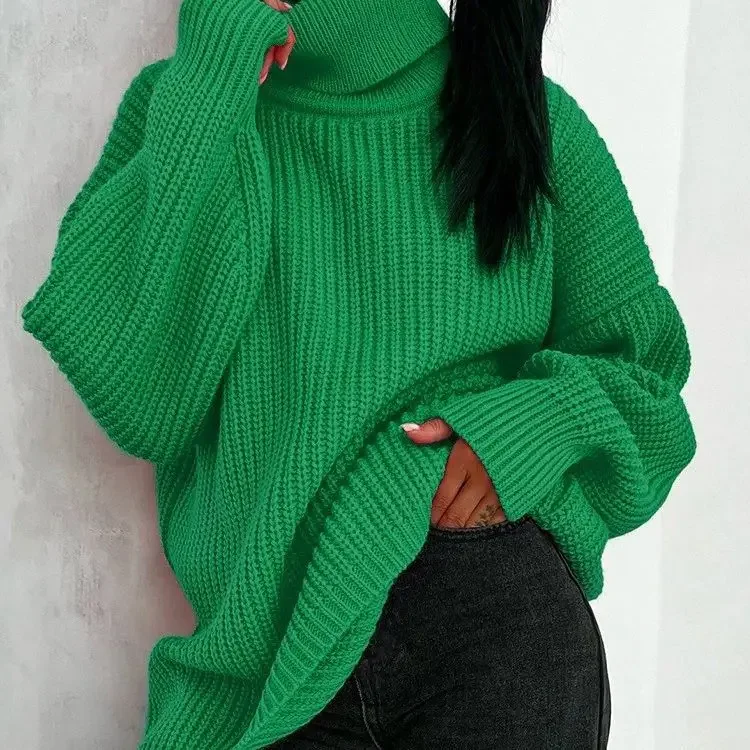 Thalia | Warm knitted sweater for women for autumn and winter - Image 10