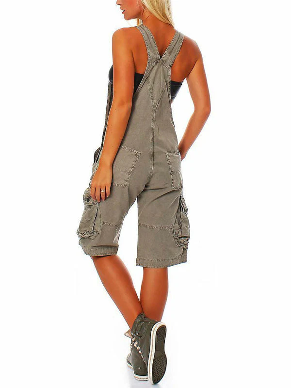 Tina® | Women'S Short Dungarees With Cargo Pockets - Image 2