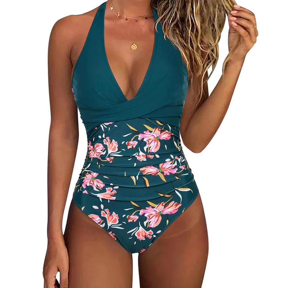 Tricia® | One-Piece V-Neck Swimsuit - Image 5