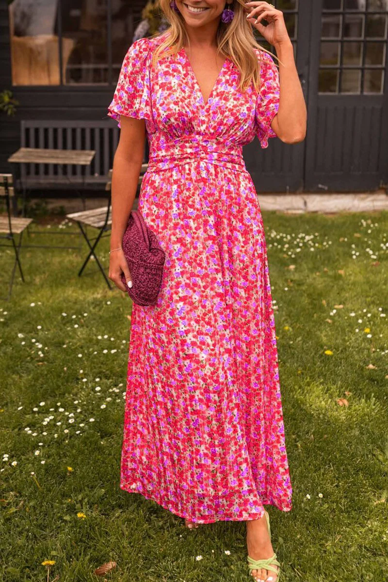 Trinity® | Long Dress With V-Neckline - Image 6