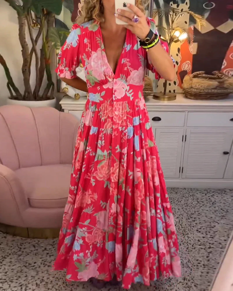 Ursula® | Dress With Floral Enchantment