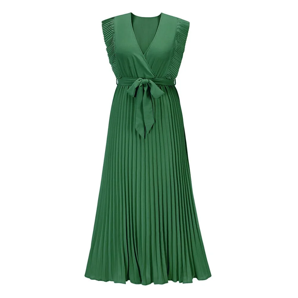 Ursula® | Green Bohemian Party Dress - Image 2