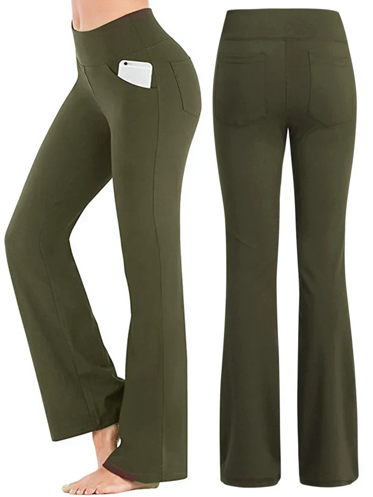 Valentina® | High Waist Stretchy Flared Trousers