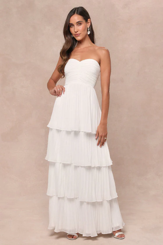 Valeria® | Elegant Strapless Maxi Dress - Image 16