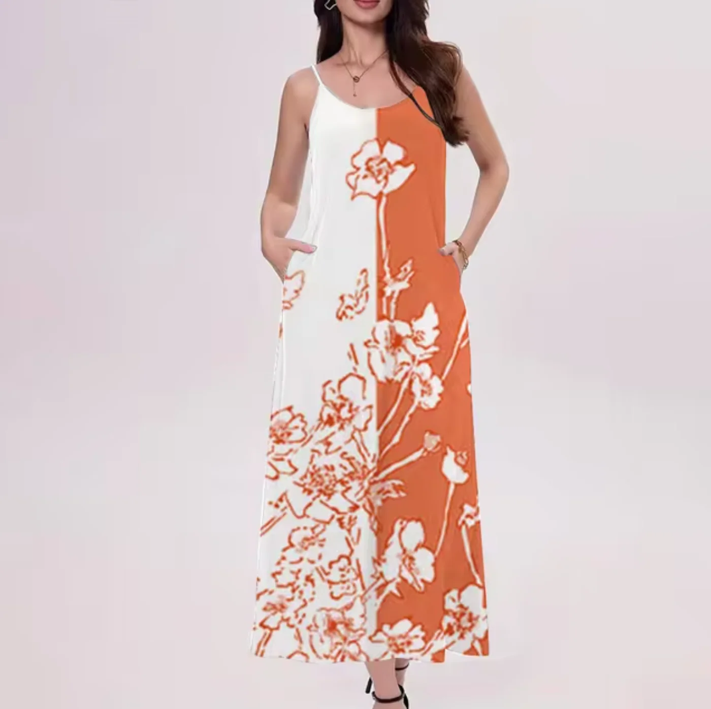 Vanda® | Sleeveless Floral Print Dress - Image 3
