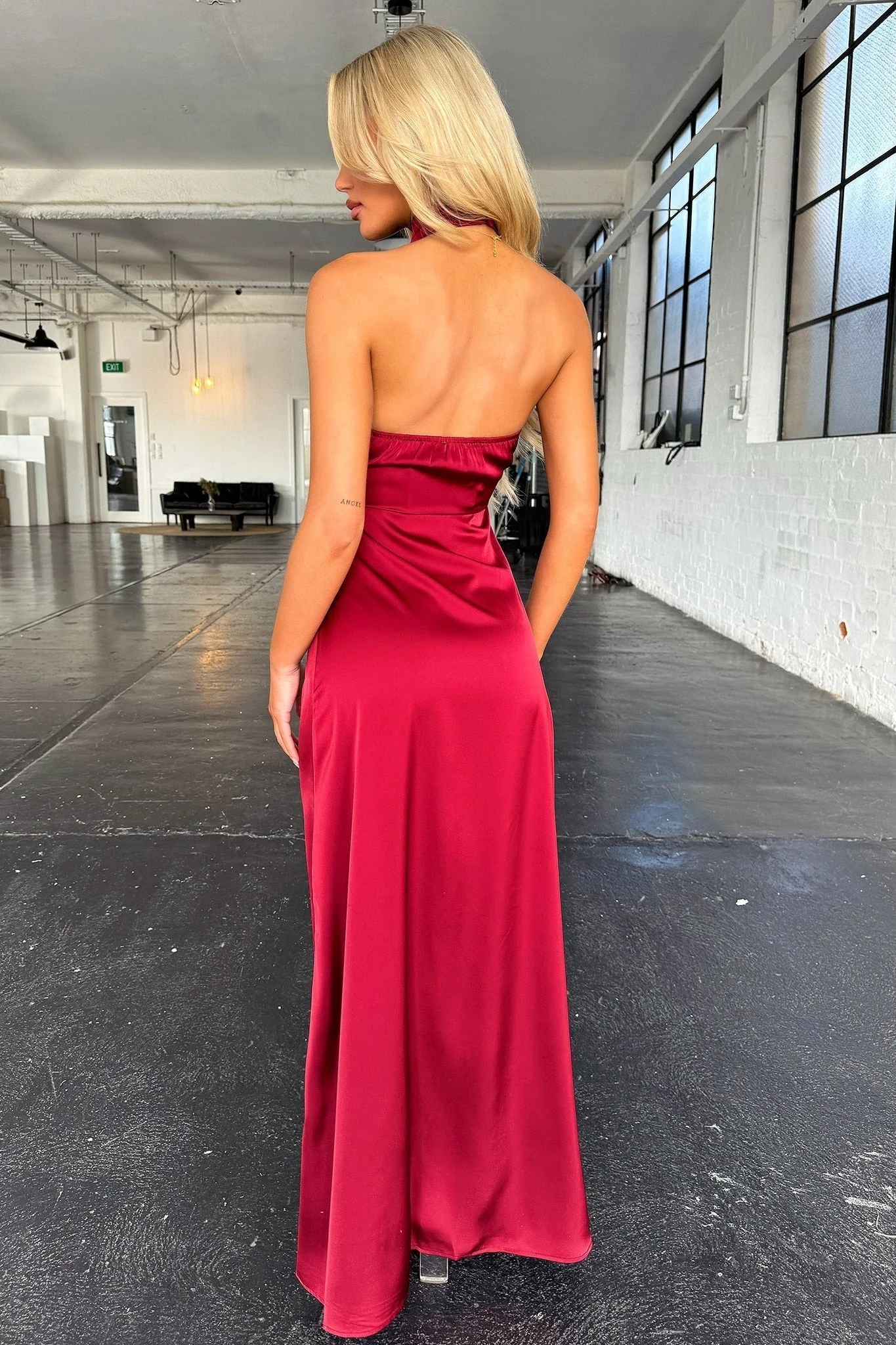 Vanesa® | Dress Burgundy - Image 8
