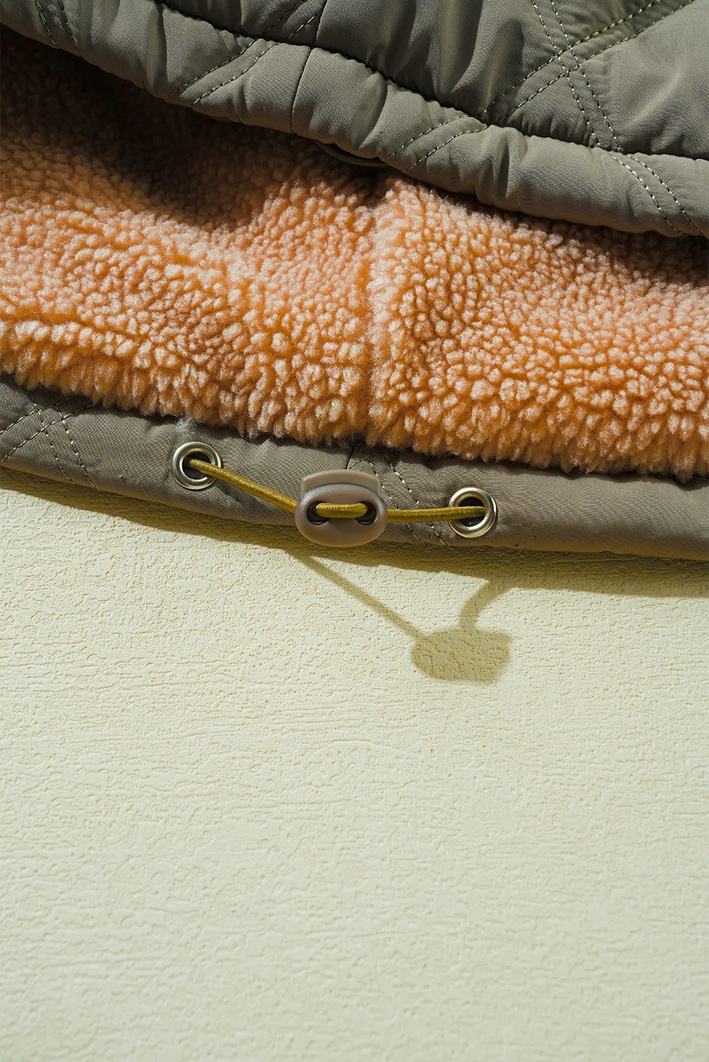 Vanesa | Long sleeve winter coat with drawstring and collar - Image 8