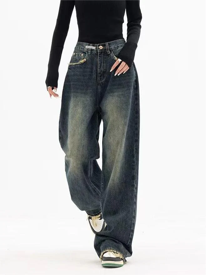 Vanesa® | Retro baggy jeans for women