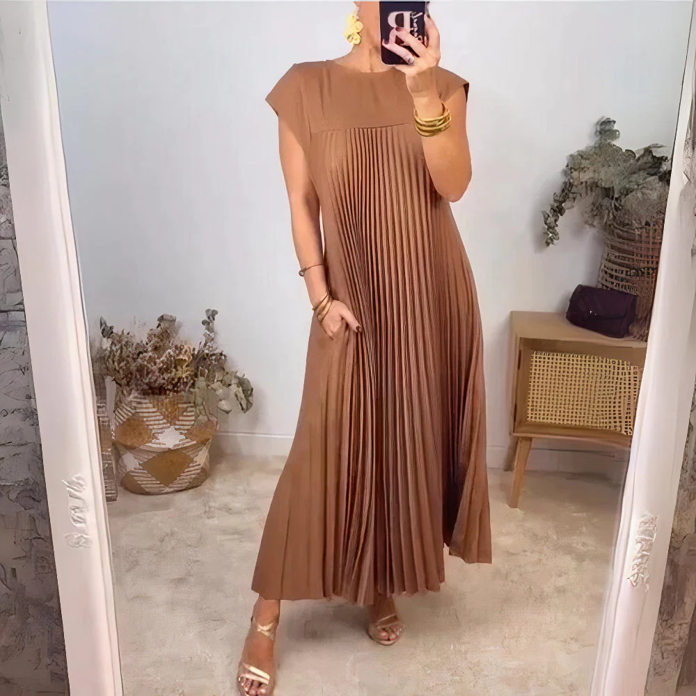 Vanessa® | Chic Pleated Summer Dress With A Flattering Fit - Image 7