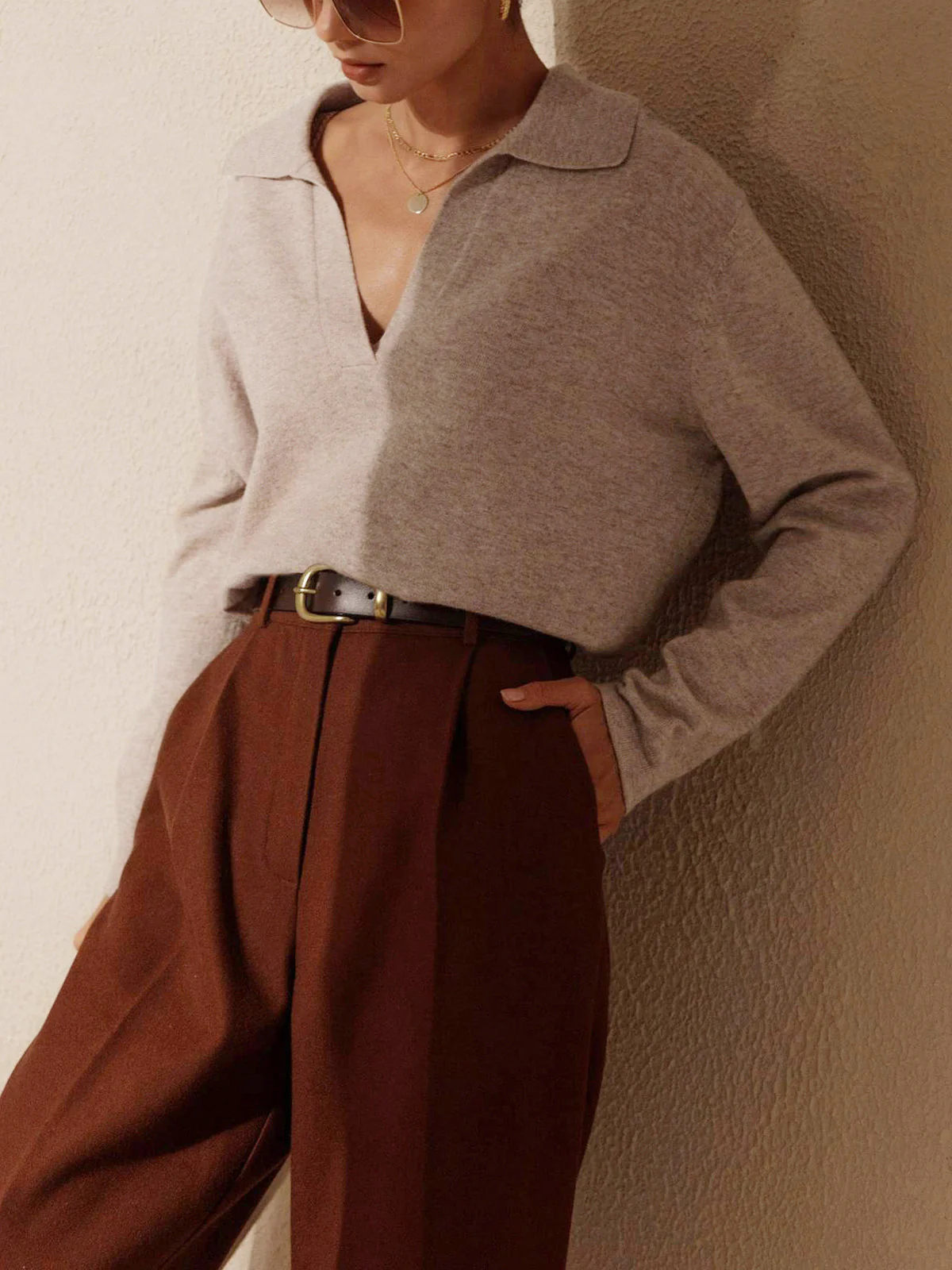 Vania® | Pull à col and V for women - Image 2