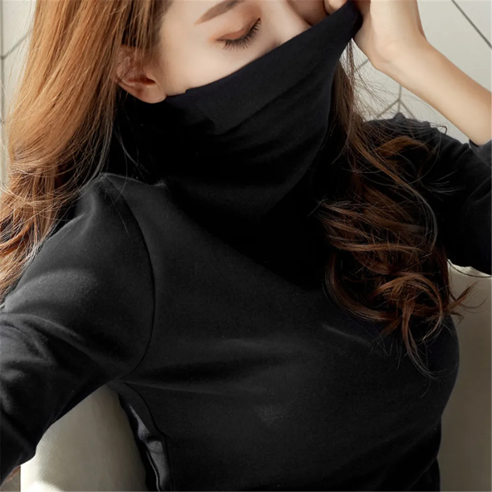 Vanja | Thin, warm long-sleeved T-shirt for women - Image 3