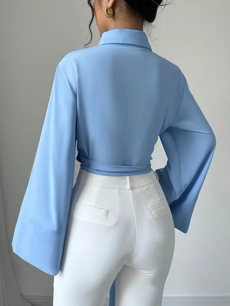 Veronica® | Elegant Long-Sleeved Blouse - Image 2