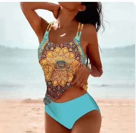 Vicenta® | Stylish Printed Tankini Swimsuit - Image 9
