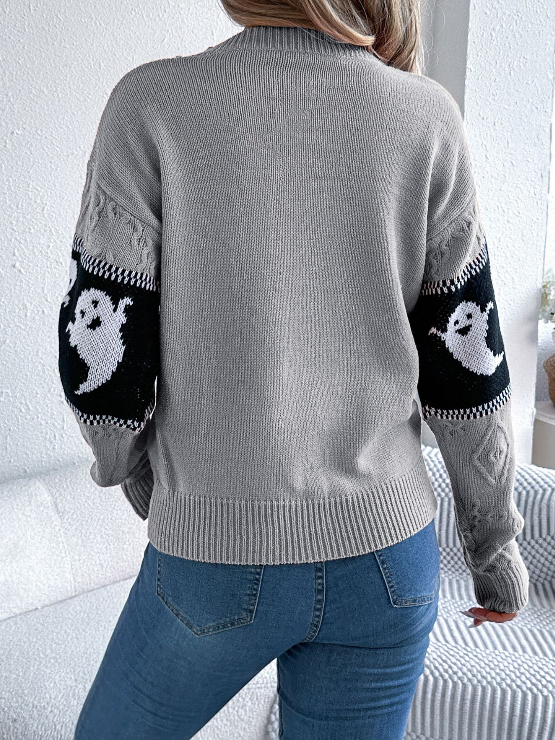 Victoria | Ghost crew neck long sleeve sweater - Image 8