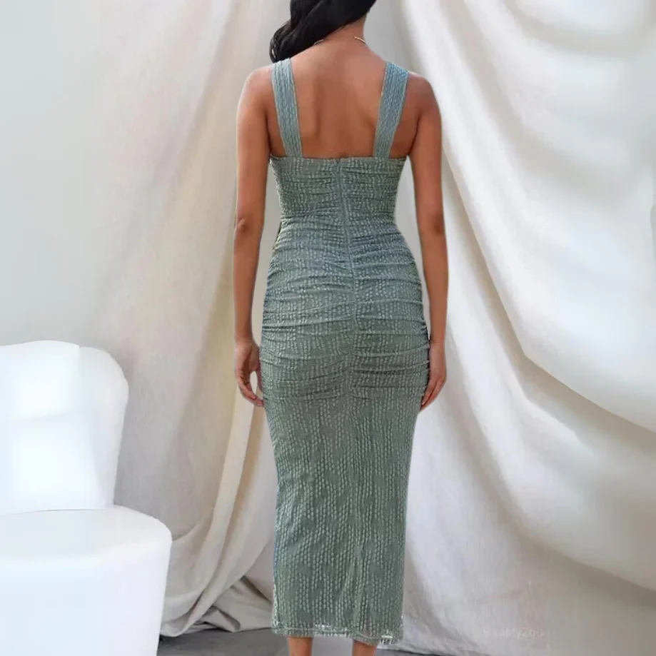 Victoria® | Long Fitted Summer Dress