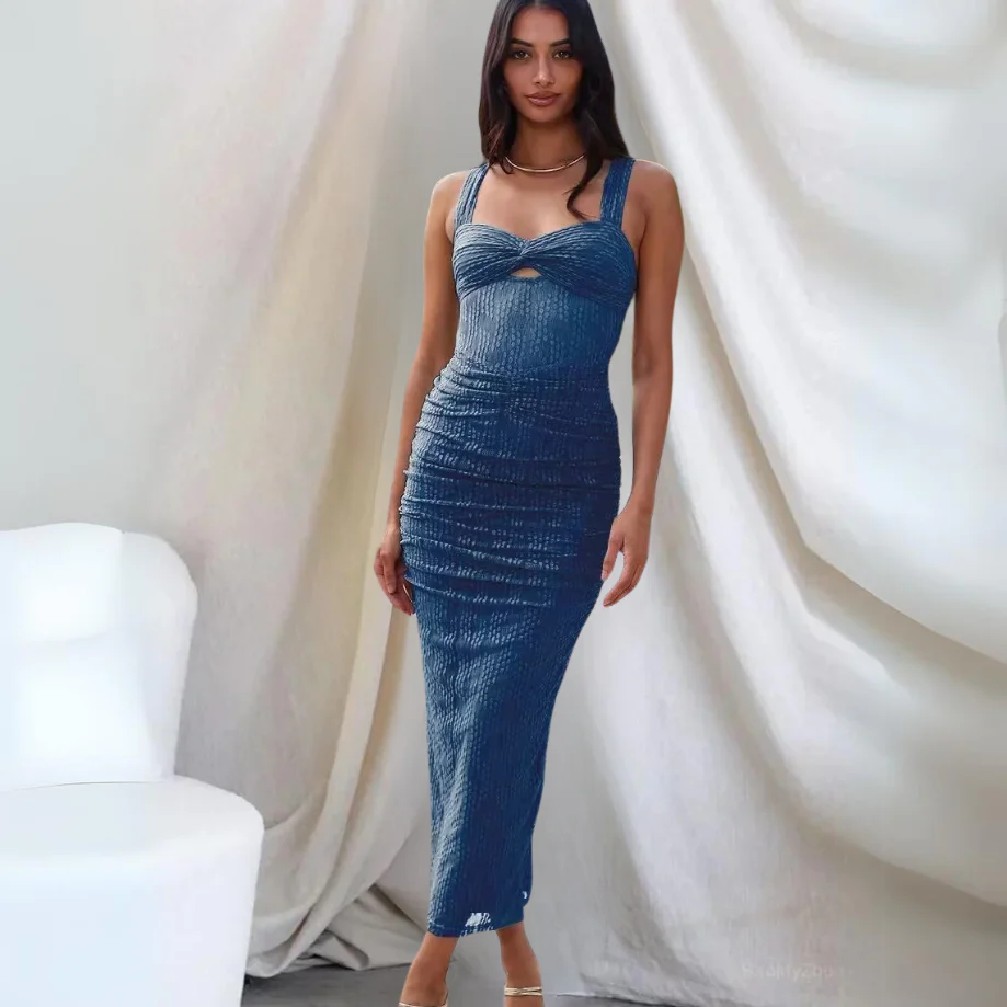 Victoria® | Long Fitted Summer Dress - Image 9