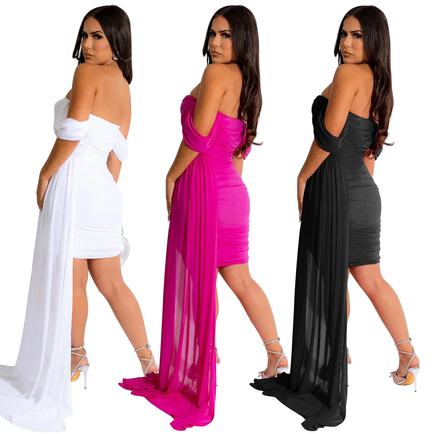Victoria® | Women'S Asymmetrical Elegant Evening Dress - Image 5