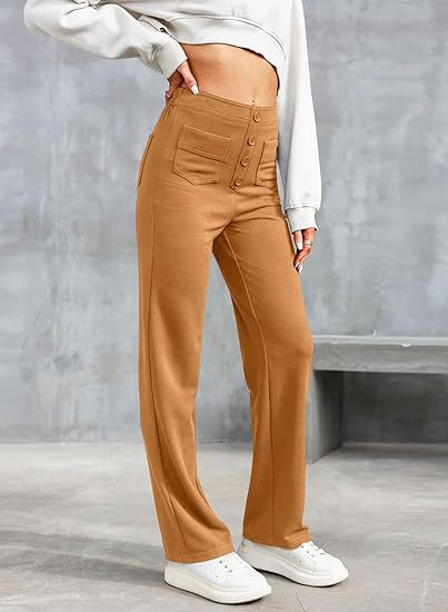 Victoria® | Women's high-waisted button-front pants - Image 7